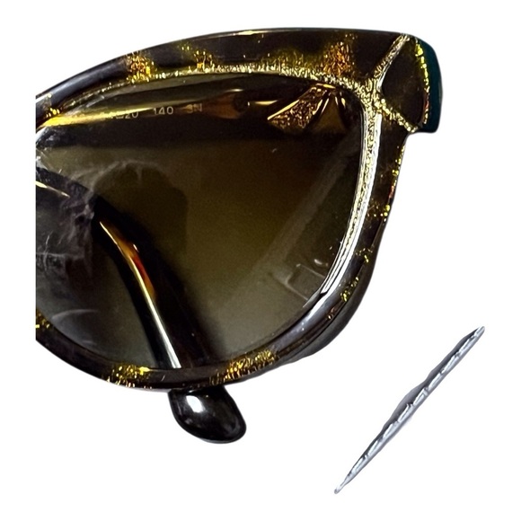 Bvlgari 2015 RX Sunglasses Brown Gold Diamante Cat Eye 8156-B 5353/13 030123 main image 10